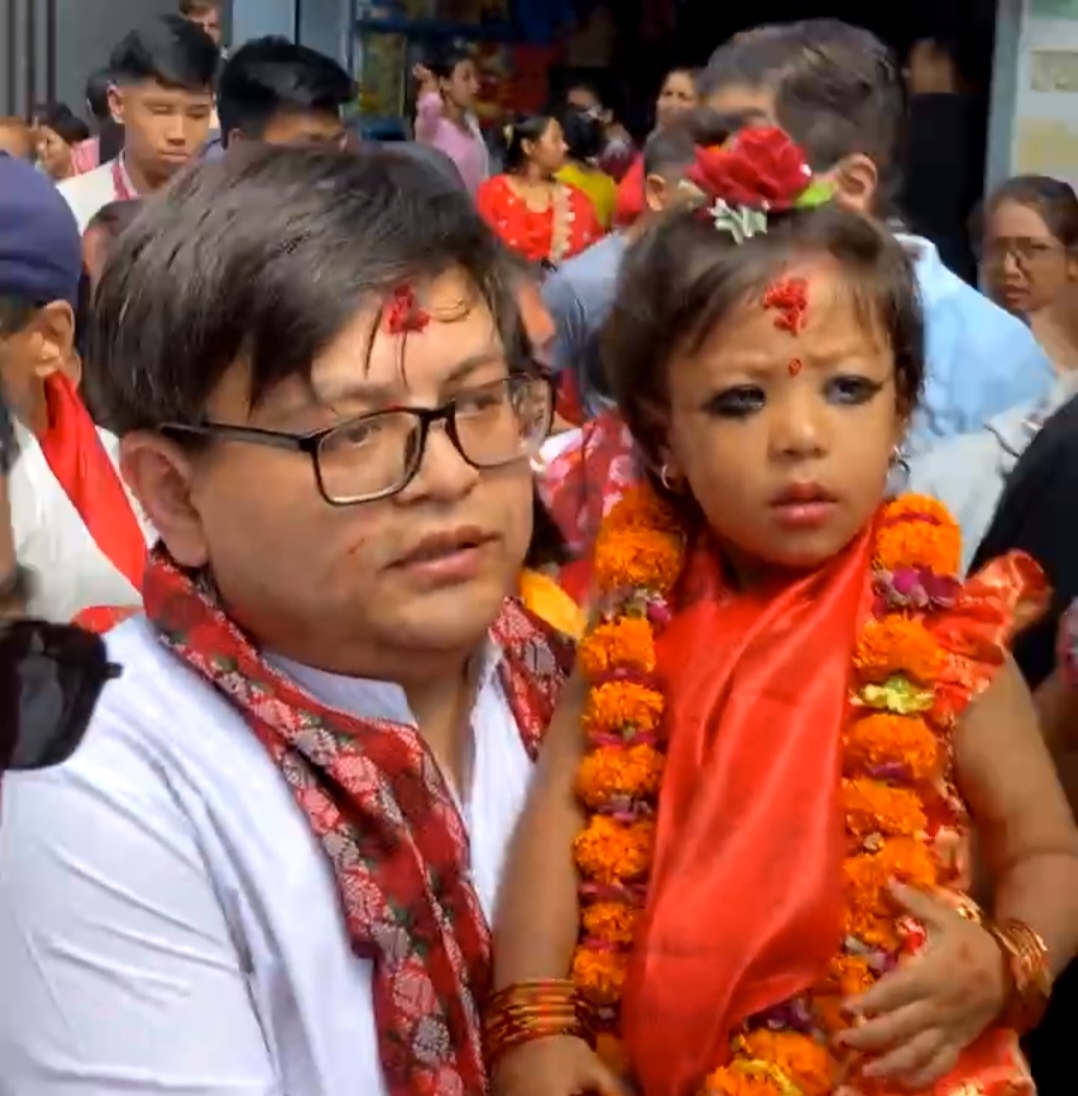 लायकु कुमारीमा नयाँ कुमारी आसिन