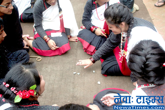 A daughter in Newar society