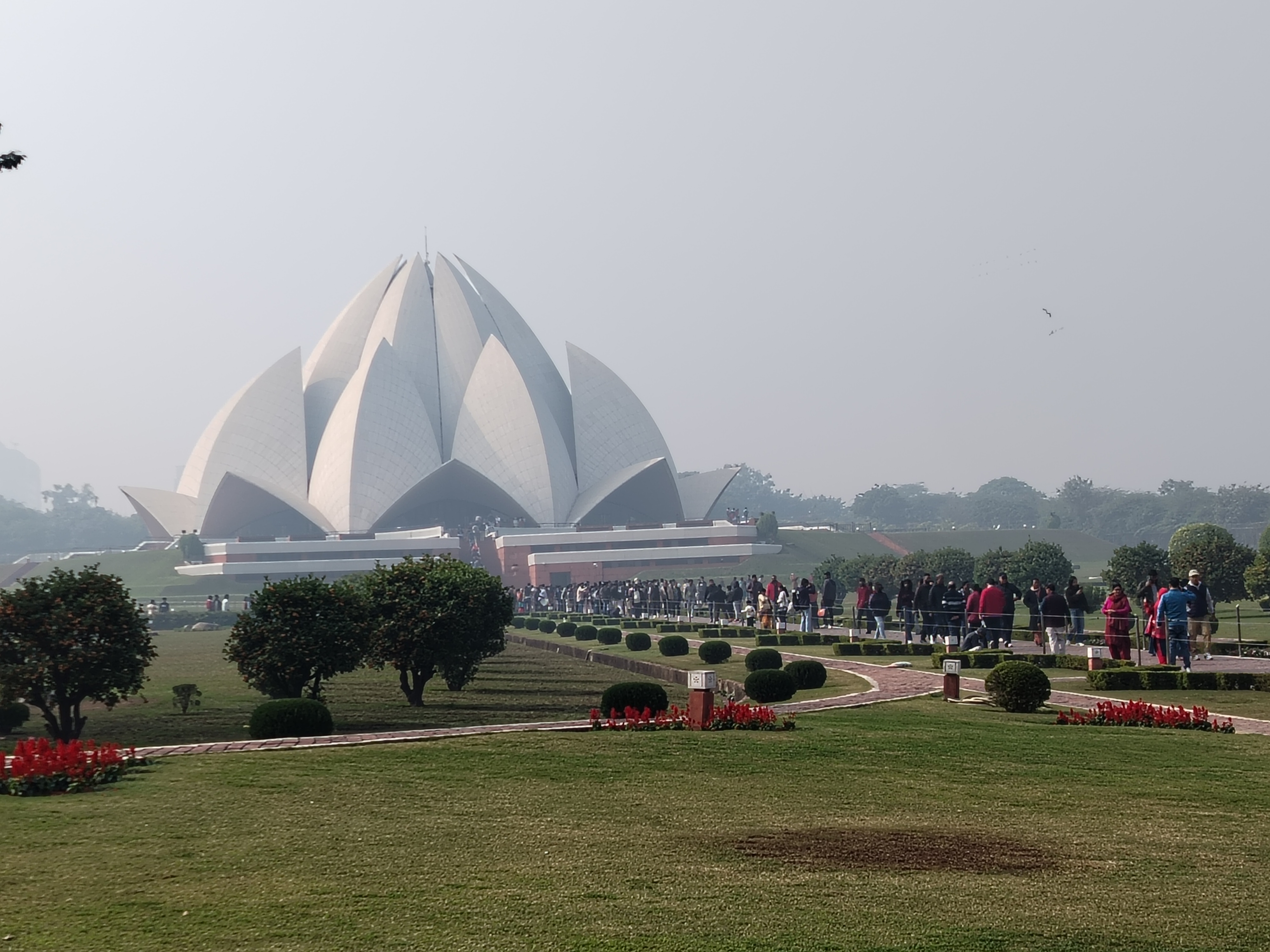 Peaceful and serene Lotus Temple
