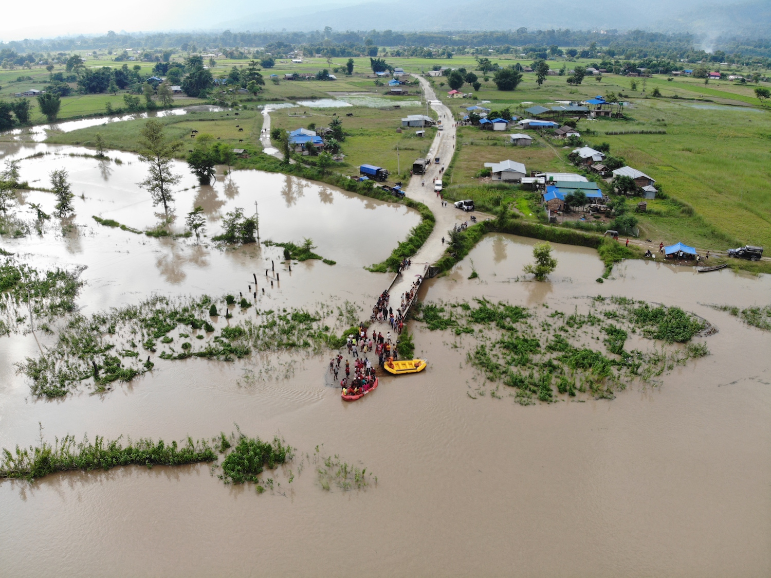 बाढी आउँदा