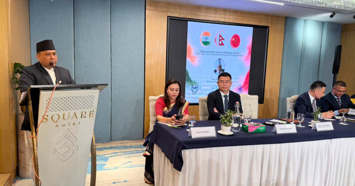 नेपाललाई चीन–दक्षिण एसियाबीचको आर्थिक सेतु बनाउने सरकारको लक्ष्य