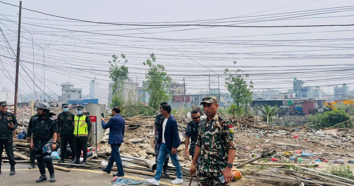 काठमाडौँ उपत्यकाका नदी किनार र जोखिमपूर्ण जग्गा खाली गर्ने कार्य जारी